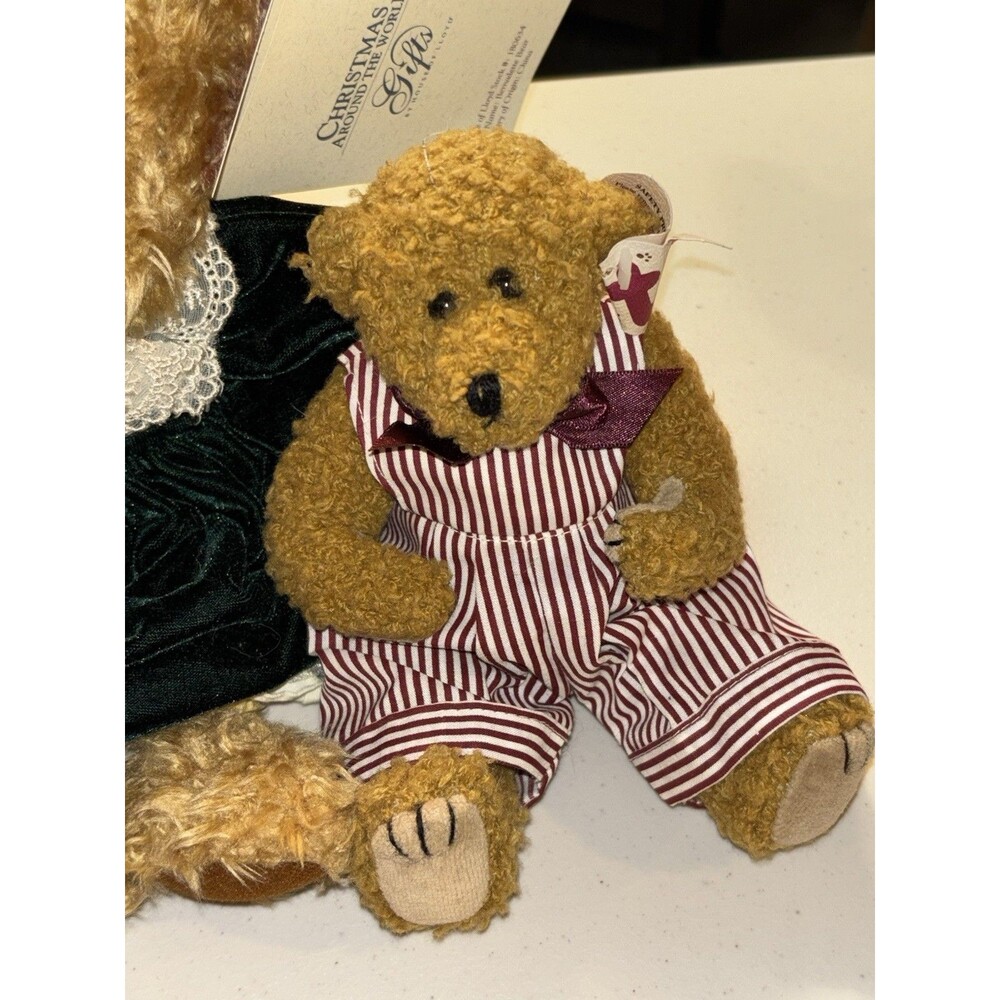 Plush Collector Bear Lot Boyd's TY Christmas Around The World Vintage Bears - Picture 4 of 9